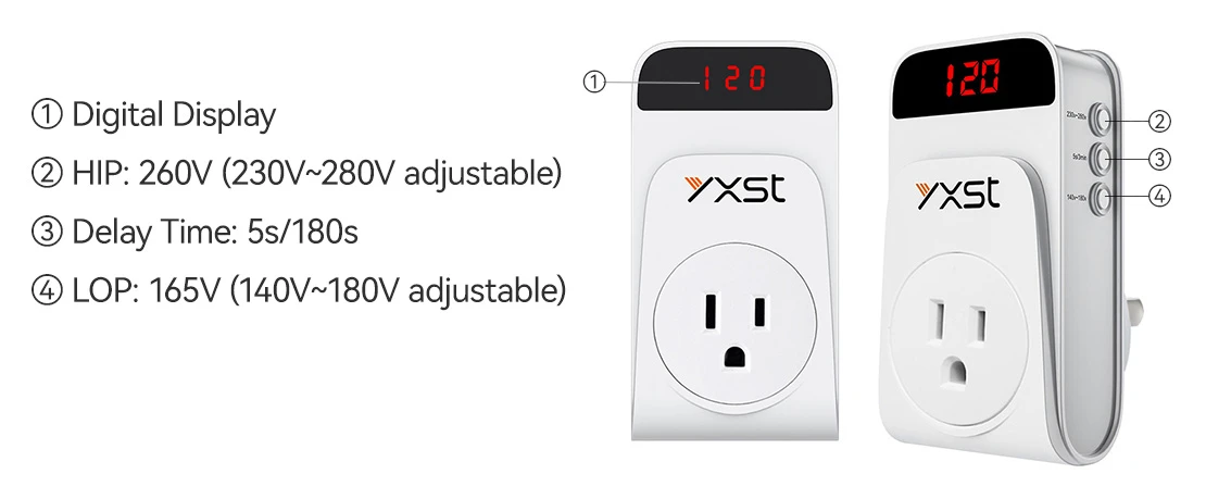 Instruction K15USD-120 Automatic Voltage Protector For TV