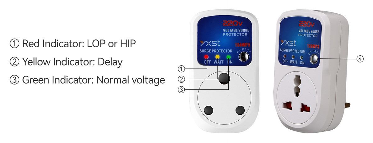 British Plug Voltage Protector For Television K01UK Instruction