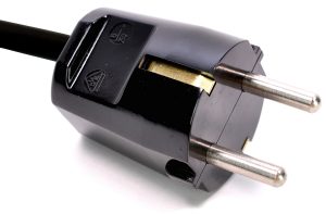 Obsolete type F plug