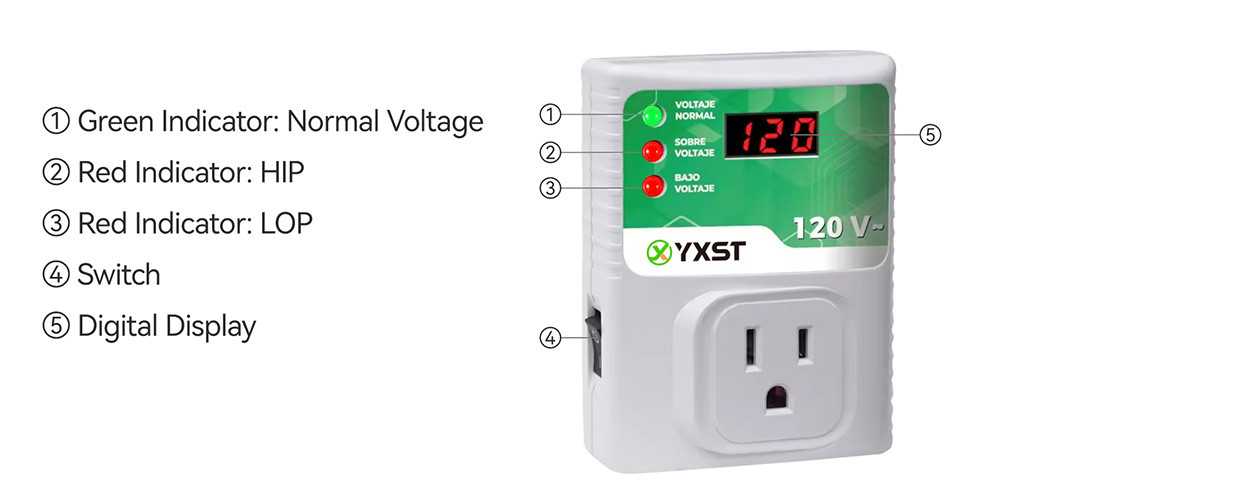 N018-120 single phase automatic voltage protector Instruction