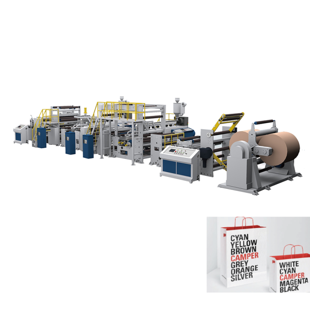 Ultra-high speed double-sided laminating machine