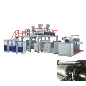 Ordinary three-layer bubble film machine (3 extruders)