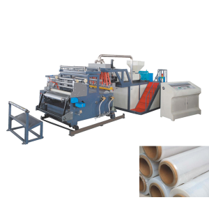 Double-layer winding film machine