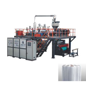 Ultra-high-speed stretch film machine