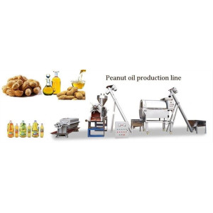 MINI PEANUT OIL EXTRACTING LINE
