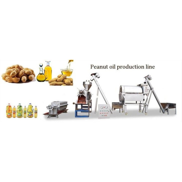 MINI PEANUT OIL EXTRACTING LINE