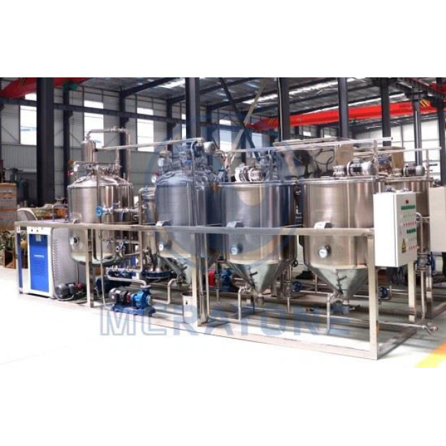 Stainless Steel First Grade Cooking Oil Fully Refining Plant