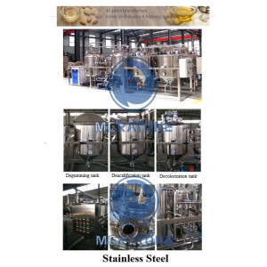 Stainless Steel First Grade Cooking Oil Fully Refining Plant