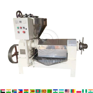 Peanut simple temperature control oil press