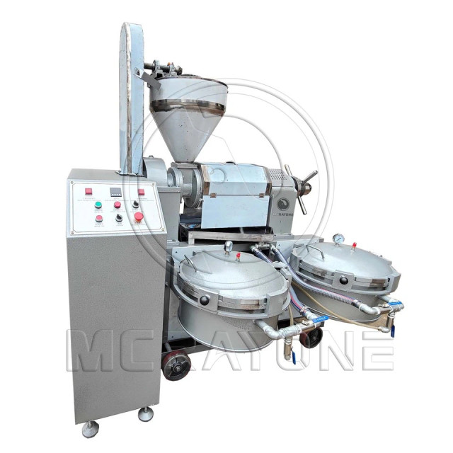 Muti-function Screw Soybean Oil Press With Vacuum Filtration