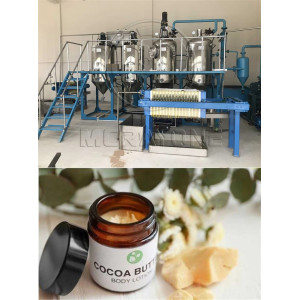 Cocoa butter refining