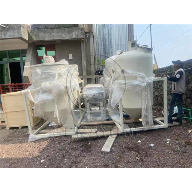 Sunflower seed oil refining machine