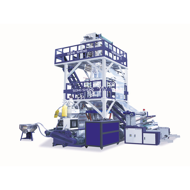 SS-GS-3L Series Three-layer Composite Co-extrusion Film Blowing Machine