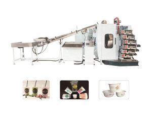 6 Colors Cup / Bowl Printing Machine