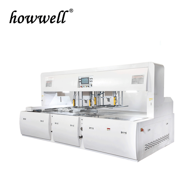 Automatic label removal machine (double station)