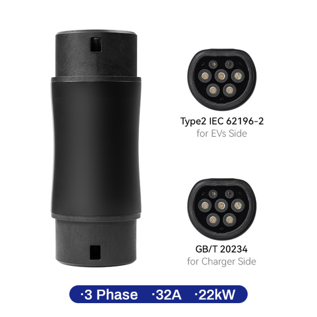 GB/T to Type2 AC Adapter