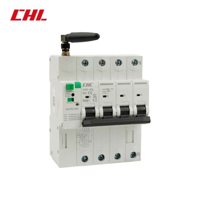 4G 2P/4P HYB2-80WL IoT smart circuit breaker