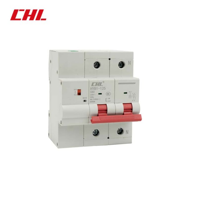 HYB1-125 type electric energy meter external circuit breaker