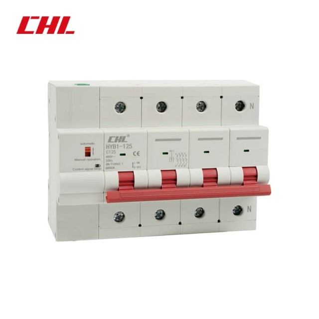 HYB1-125 type electric energy meter external circuit breaker