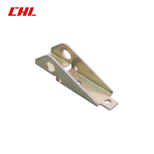 double gold clips