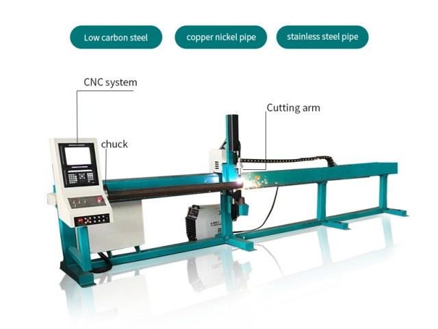 3/5 Axis Laser Pipe Saddle Cutting Machine
