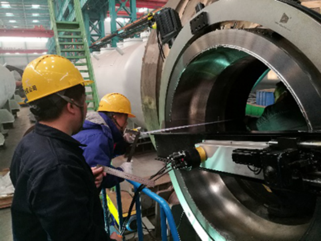OD Mounted CNC Flange Facing Machine