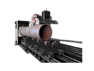 Roller bed type pipe Cutting Machine