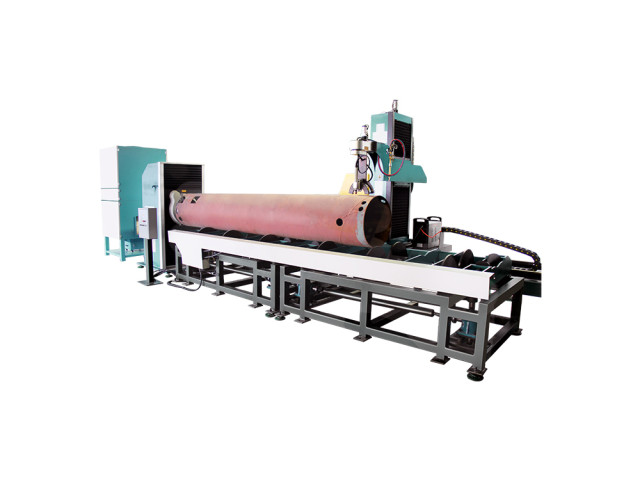 Roller bed type pipe Cutting Machine