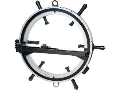 OD Mounted Flange Facing Machine