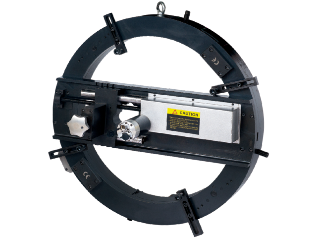 OD Mounted CNC Flange Facing Machine