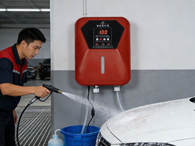 Application of intelligent proportioning pumps in the car detailing industry
