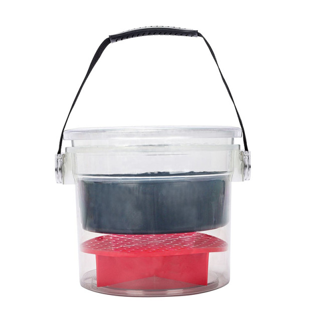 Clear Car Wash Bucket Set