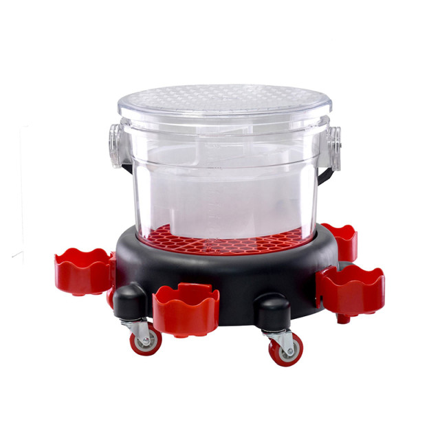 Clear Car Wash Bucket Set
