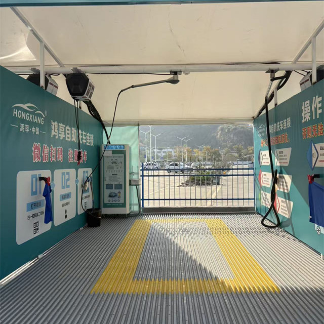 Vertical Intelligent Car Wash Cabin