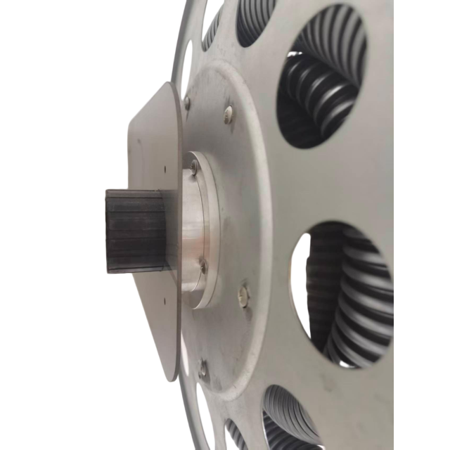 Vacuum Hose Reel with 30ft Extension Retractable Hose, 1-1/4'' Wall Mount Vacuum Replaceable Hose Suitable