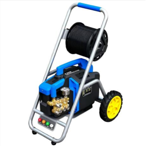 Mobile Electric Pressure Washer with 30m Hose Reel - Heavy Duty Power Washer for Car & Driveway