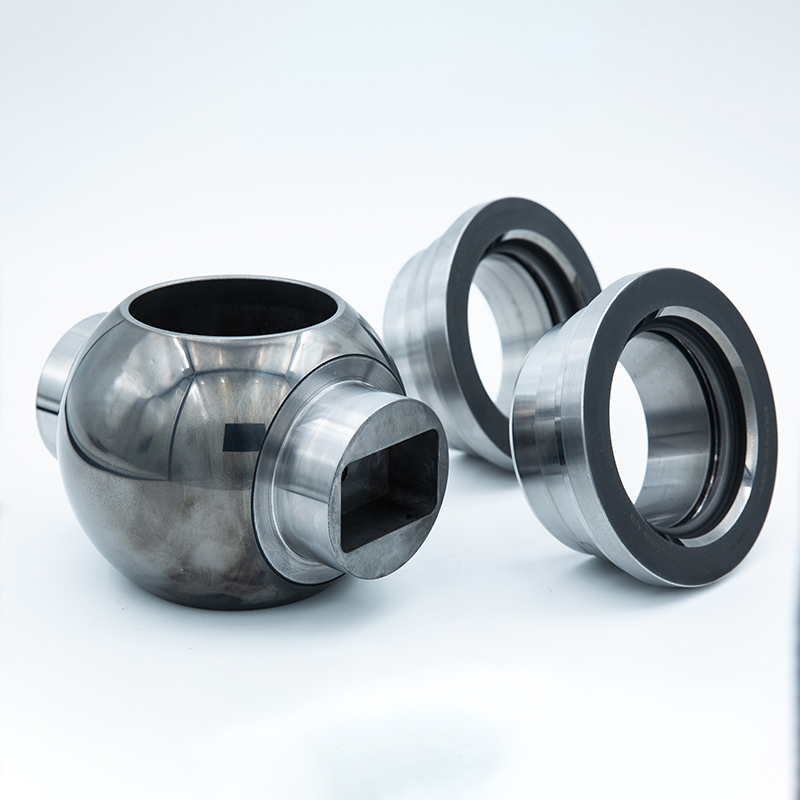 High pressure hard seal ball seat assembly