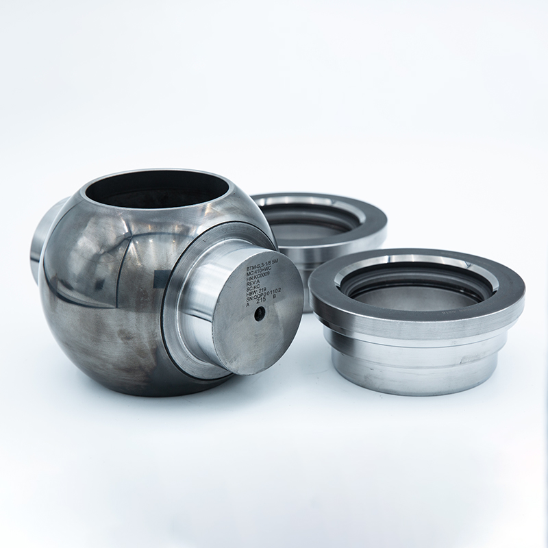 High pressure hard seal ball seat assembly