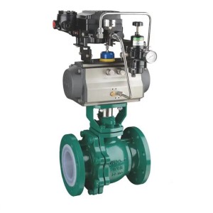 Fluorine-Lined Ball Valve