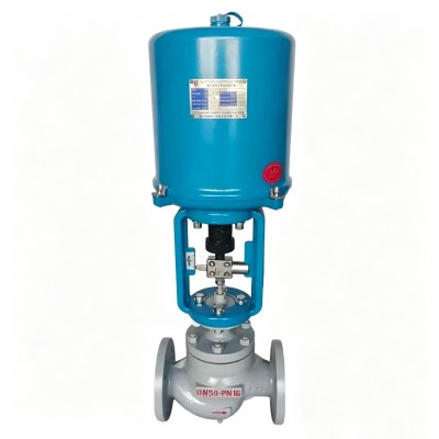Electric Single-Seat Regulating Valve