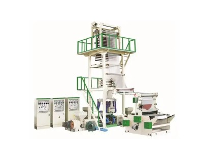 LC-Three-Layer Extrusion Double-Take-Up High and Low Pressure Blown Film Machine