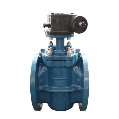 Elastic Seat Eccentric Plug Valve