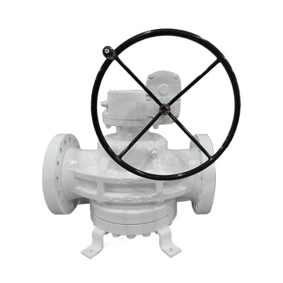 Inverted Pressure balance lubricated plug valve