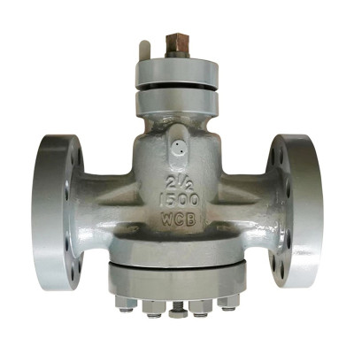 Inverted Pressure balance lubricated plug valve