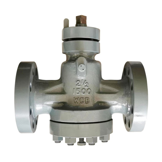 Inverted Pressure balance lubricated plug valve