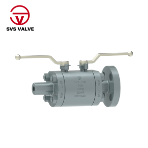 DESIGN DOUBLE BLOCK AND BLEED BALL VALVE