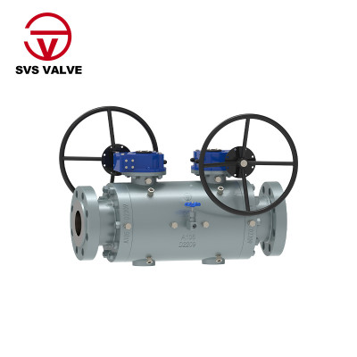 HIGH PRESSURE DOUBLE BLOCK AND BLEED BALL VALVE
