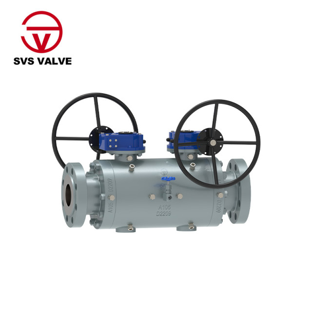 HIGH PRESSURE DOUBLE BLOCK AND BLEED BALL VALVE