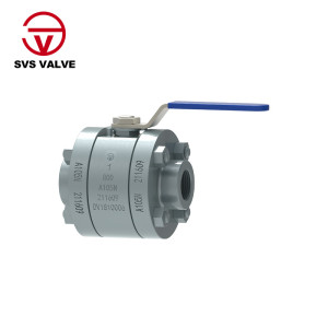 THREE PIECE FORGED STEEL BALL VALVE