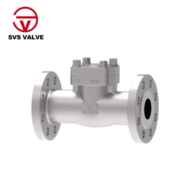 FROGED STEEL FLANGE END SWING CHECK VALVE